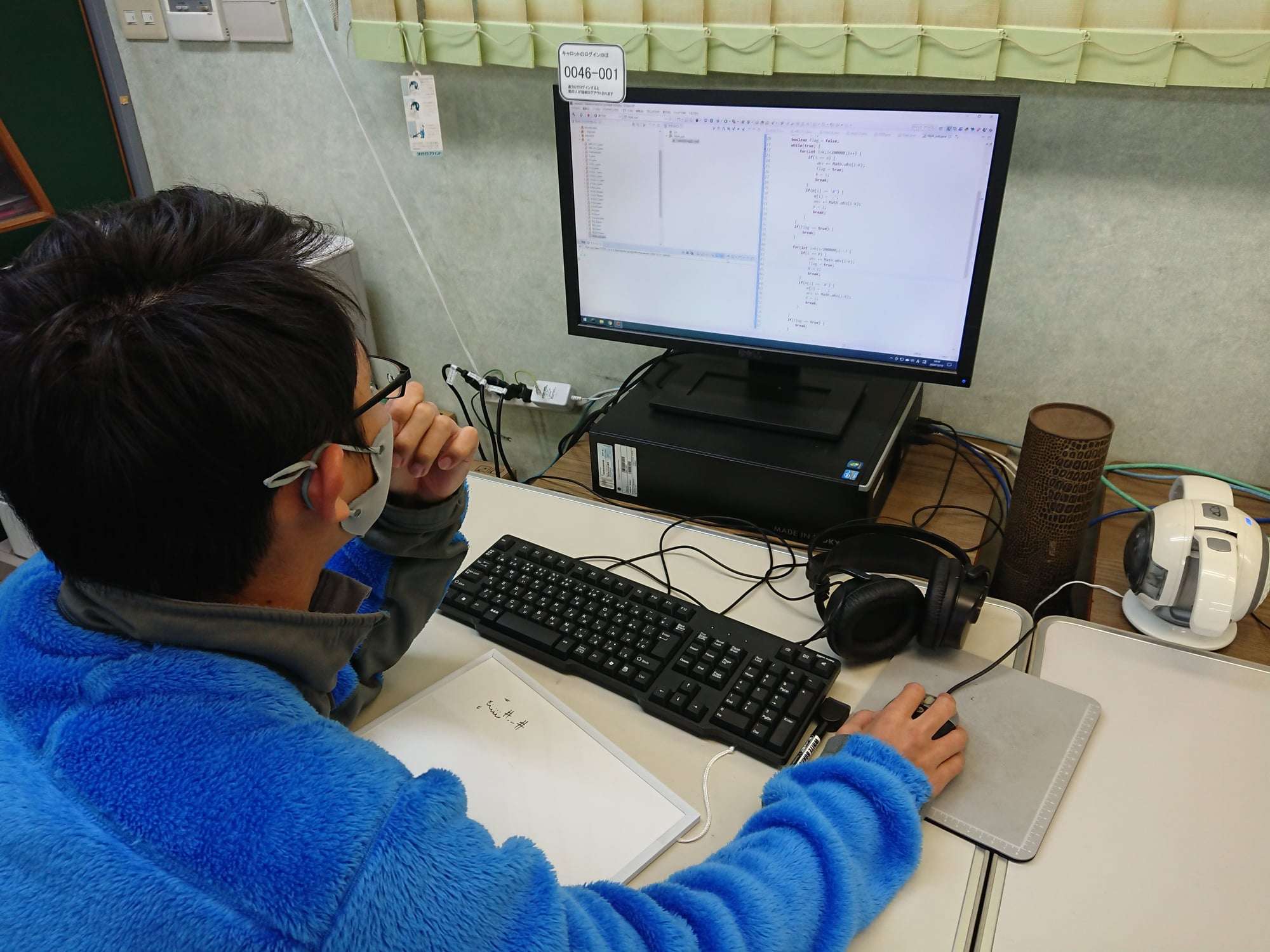プログラミング教室の様子