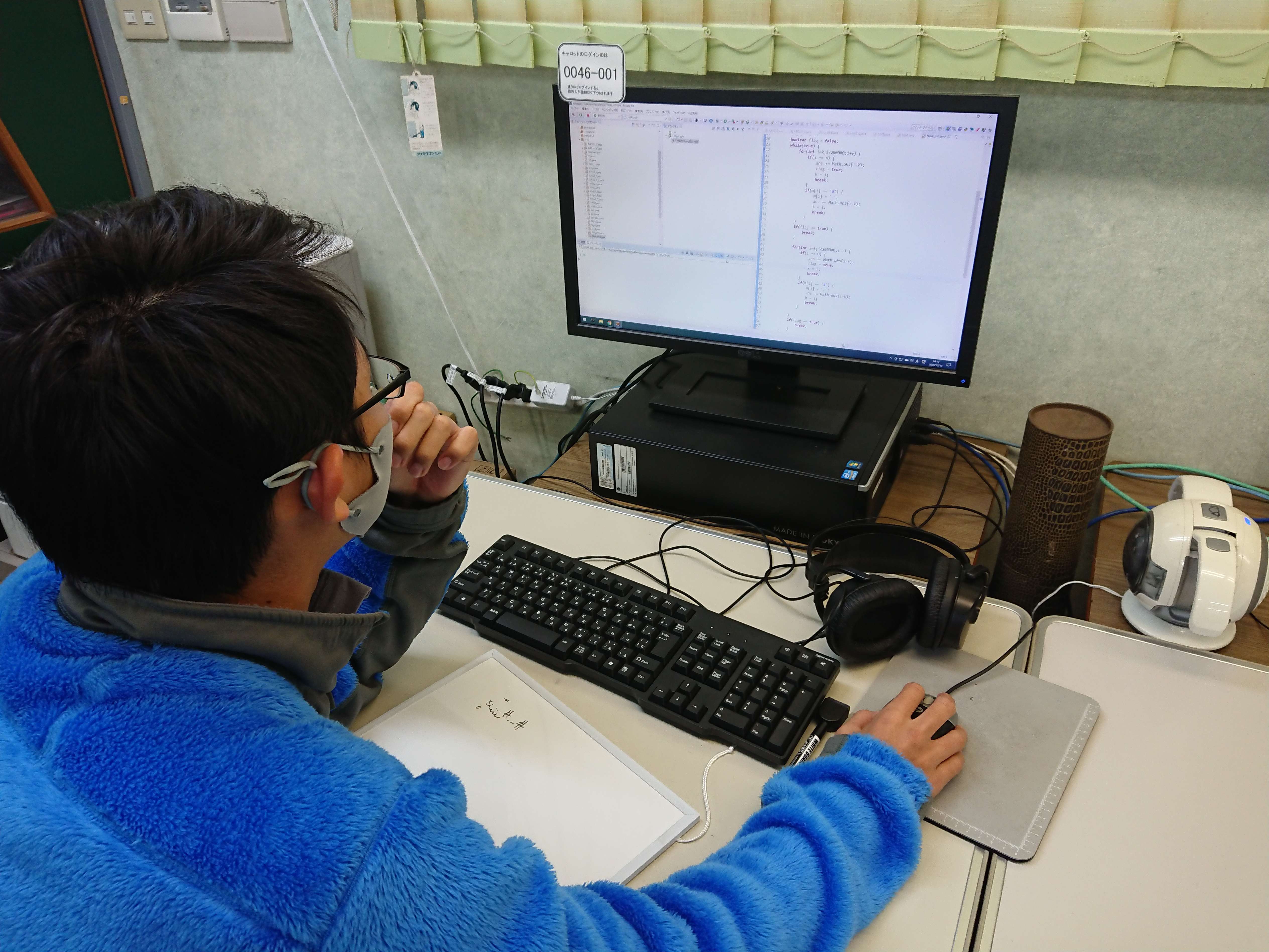 プログラミング教室の様子